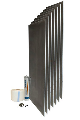 Aquadry Backer Board, (L)1200Mm (W)600Mm (T)12Mm Pack Of 6