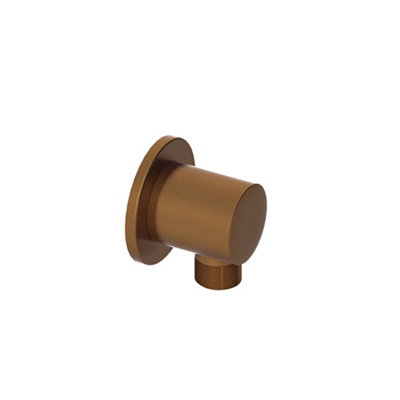 Aquadry Oria Brushed Bronze Effect Wall Outlet
