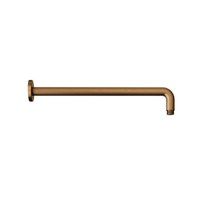 Aquadry Oria Bronze Effect Wall-Mounted Shower Arm