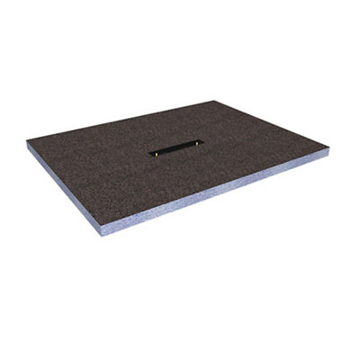 Aquadry Rectangular Centre Drain Shower Tray (L)1400Mm (W)900Mm (H) 30Mm