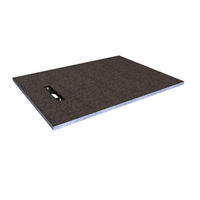 Aquadry Rectangular End Drain Shower Tray (L)1200Mm (W)900Mm (H) 30Mm