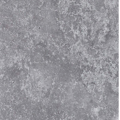 Aquadry 1 Panel Polyvinyl Chloride (Pvc) Wall Panel Kit (L)2400Mm (W)1000Mm - Grey Concrete Effect