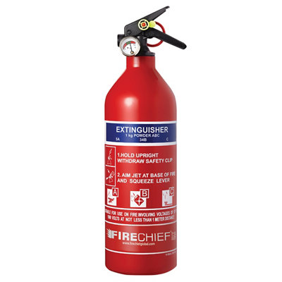 Firechief Dry Powder Fire Extinguisher 1Kg