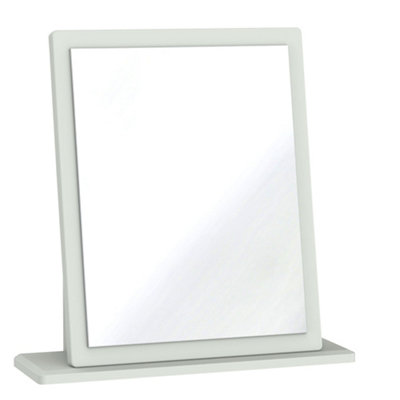 Swift Lugano Grey Rectangular Framed Mirror, (H)51Cm (W)48Cm