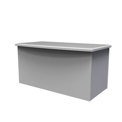 Swift Bergamo Ready Assembled Ottoman - Grey