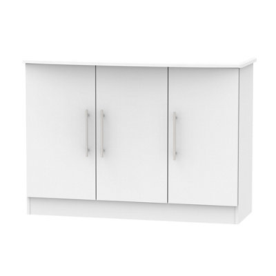 B&Q Ready Assembled Grey Matt Sideboard (H)790Mm (W)1120Mm