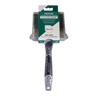 Harris Revive 4" Fine Tip Comfort Exterior Swan Neck Paint Brush