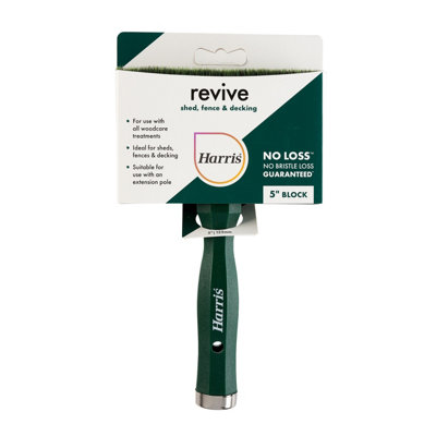 Harris Revive 5" Exterior Shed, Fence, Decking & Masonry Flat Paint Brush