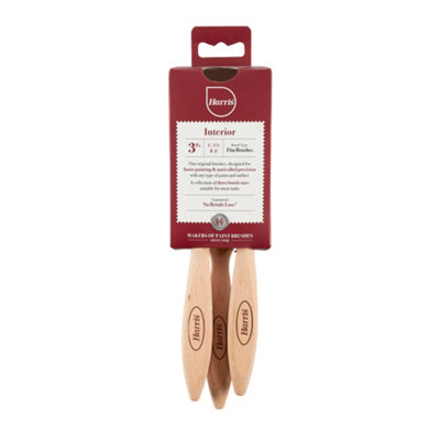 Harris Heritage Fine Filament Tip Paint Brush, Pack Of 3