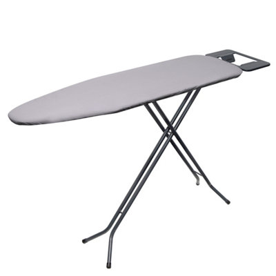Ourhouse Classic Grey Ironing Board (L)131Cm (W)34Cm