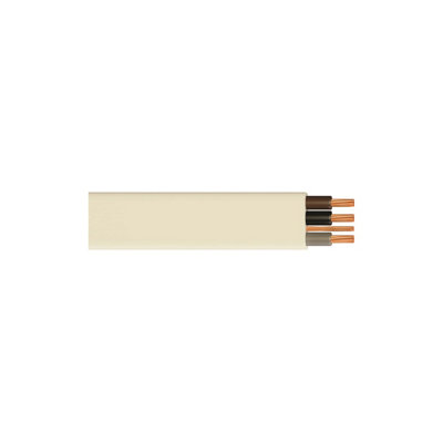 Time White Twin & Earth Cable 1.5Mm² X 50M