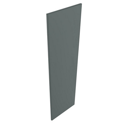 B&Q Ashford Matt Kombu Green End Panel (H)1800Mm