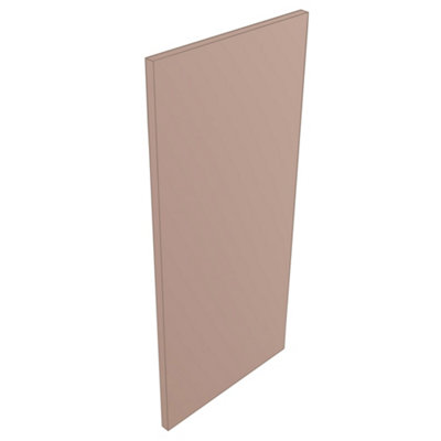 B&Q Ashford Matt Dusty Pink End Panel (H)720Mm
