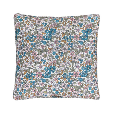 Gallery™ Multicoloured Ditsy Floral Print Effect Indoor Cushion, (L)45Cm X (W)45Cm