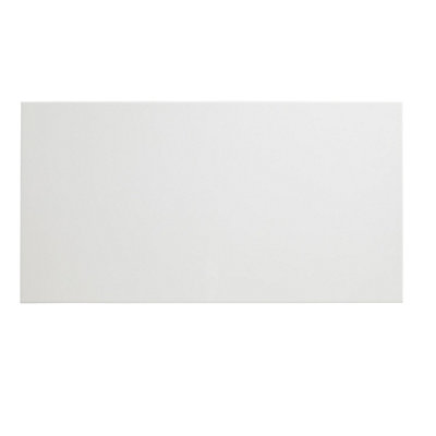 Goodhome White Gloss Ceramic Indoor Wall Tile Sample