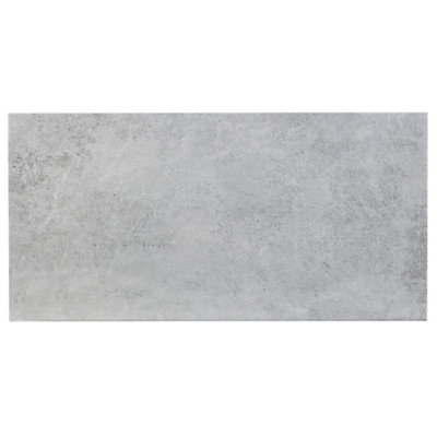 B&Q Lofthouse Grey Matt Stone Effect Ceramic Indoor Wall & Floor Tile Sample