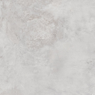 Goodhome Ashford Light Grey Matt Concrete Effect Porcelain Indoor Wall & Floor Tile Sample