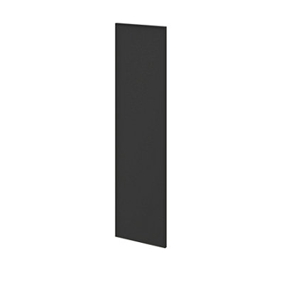 Goodhome Atomia Matt Anthracite Non-Mirrored Modular Furniture Door, (H) 1872Mm (W) 497Mm