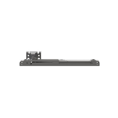 Goodhome Atomia Grey Internal Soft-Open Double Track Sliding Door Mechanism (L) 23.7Cm