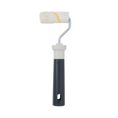 Goodhome Short Pile Fixed Roller Frame & Sleeve For Solvent & Water-Based Paints, (L)65Mm, 2 Piece