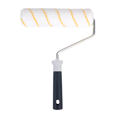 Goodhome Short Pile Fixed Roller Frame & Sleeve For Solvent & Water-Based Paints, (L)230Mm, 2 Piece