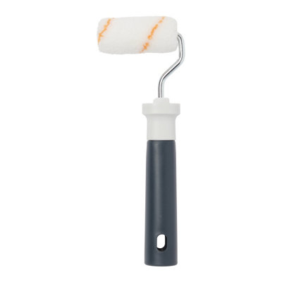 Goodhome Medium Pile Fixed Roller Frame & Sleeve For All Paints, (L)65Mm, 1 Piece Set