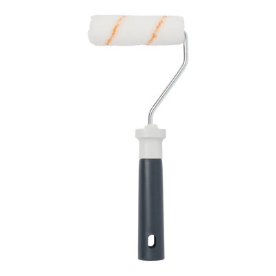 Goodhome Medium Pile Fixed Roller Frame & Sleeve For All Paints, (L)100Mm, 1 Piece Set