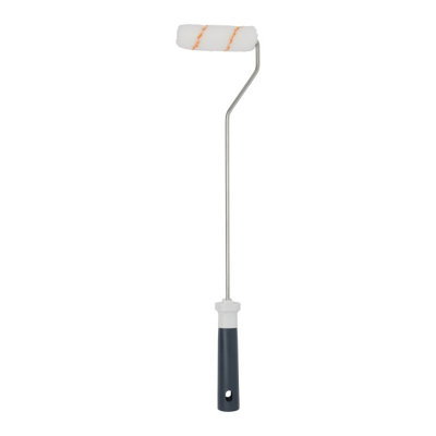 Goodhome Long Reach Medium Pile Fixed Roller Frame & Sleeve For All Paints, (L)100Mm, 1 Piece Set