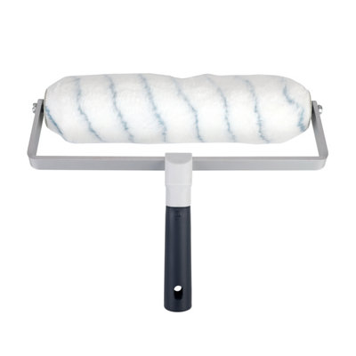 Goodhome Long Pile Fixed Roller Frame & Sleeve For All Paints, (L)310Mm, 2 Piece