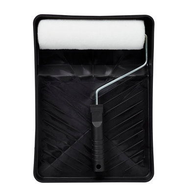 B&Q Polyester Medium Pile Roller Set, 2 Pieces