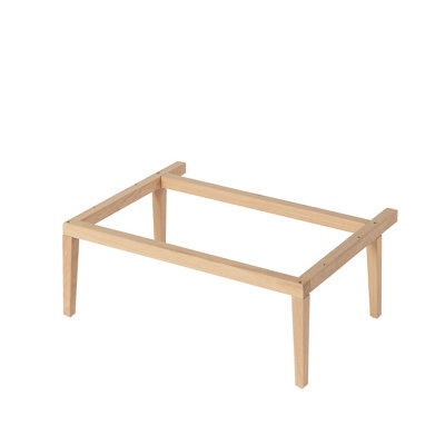 Goodhome Avela Matt Oak Vanity Unit Feet (H)210Mm (W)600Mm
