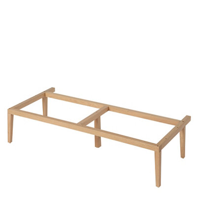 Goodhome Avela Matt Oak Vanity Unit Feet (H)210Mm (W)1000Mm