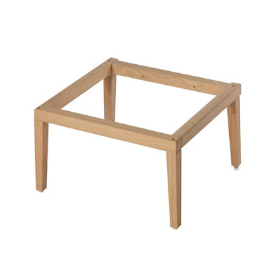 Goodhome Avela Matt Oak Cabinet Feet (H)210Mm (W)400Mm