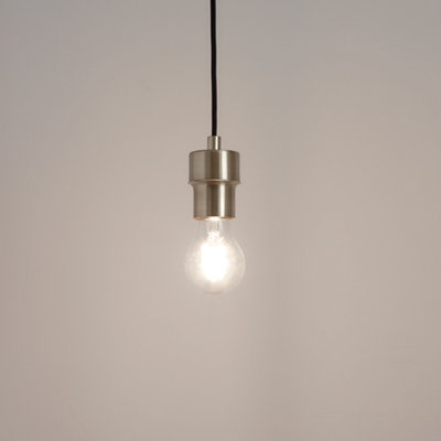 Goodhome Klentony Gold Effect Pendant Ceiling Light, (Dia)100Mm