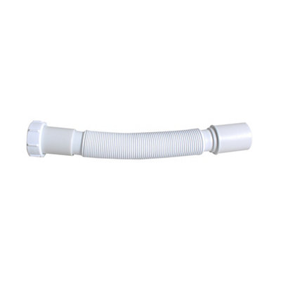 Flomasta White Flexible Waste Pipe (Dia)40Mm (L)0.33M