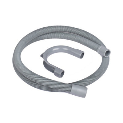Flomasta Grey Push-Fit Washing Machine Hose, (L)2.5M
