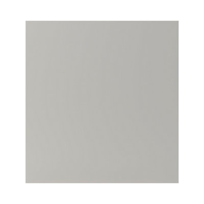 Goodhome Stevia Matt Pewter Grey Slab Tall Appliance Cabinet Door (W)600Mm (H)633Mm (T)18Mm