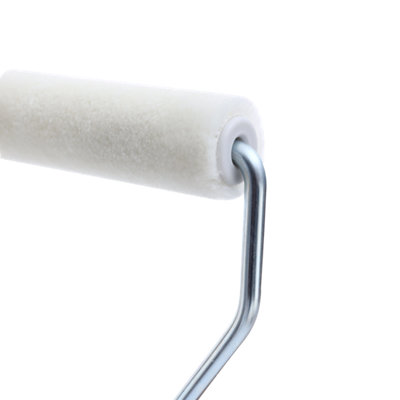 Goodhome Short Pile Fixed Roller Frame & Sleeve For Metal & Wood, (L)100Mm, 1 Piece Set