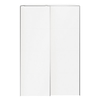 Goodhome Atomia Matt White Particle Board Wardrobe (H)2250Mm (W)1500Mm (D)655Mm