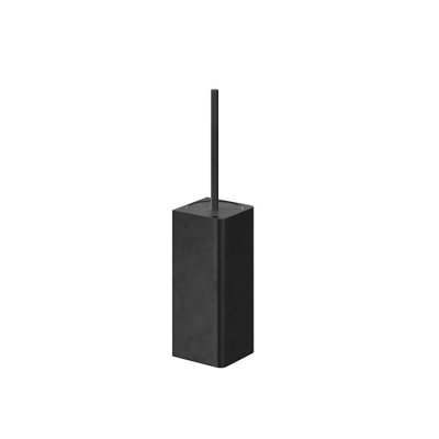 Goodhome Elland Black Polypropylene (Pp), Steel & Thermoplastic Rubber Toilet Brush & Holder