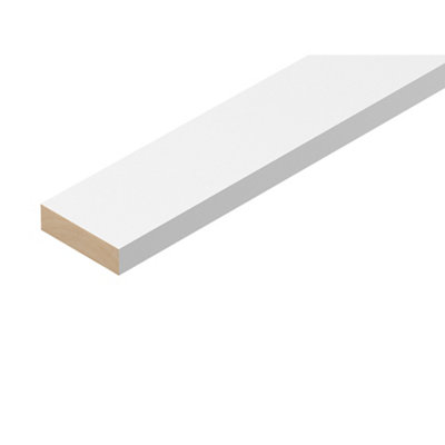 B&Q Smooth Planed Stripwood (L)2.4M (W)70Mm (T)18Mm