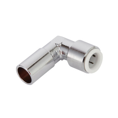 Flomasta Push-Fit Valve Tail 15Mm 10Mm