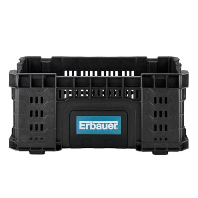 Erbauer Connecx Modular Storage Black 22In Tool Caddy