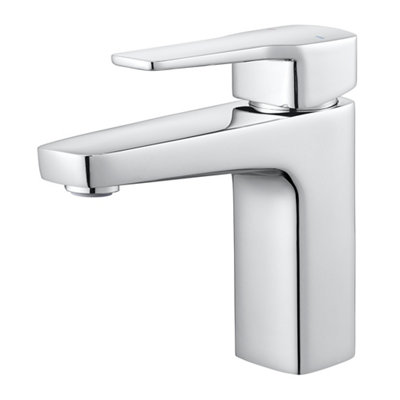 Goodhome Teesta Small Square Basin Mono Mixer Tap