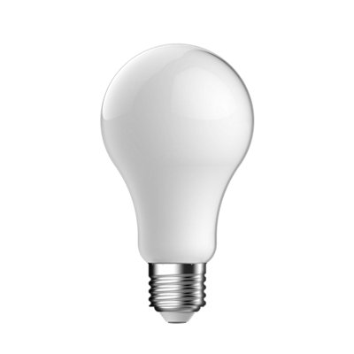 Diall E27 11.2W 1521Lm Milky Gls Warm White Led Filament Dimmable Filament Light Bulb