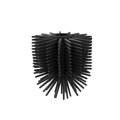 Goodhome Elland Black Toilet Brush Head Pack Of 1