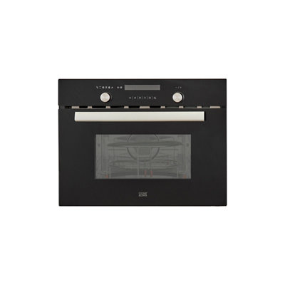 Cooke & Lewis Clcpbl Built-In Compact Electric Oven - Brushed Black