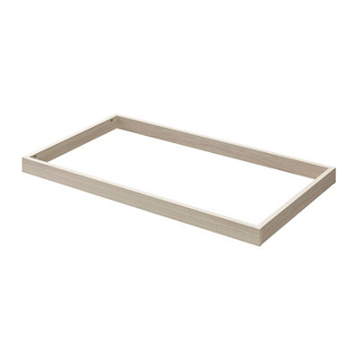 Goodhome Atomia Oak Effect Plinth (L)1000Mm