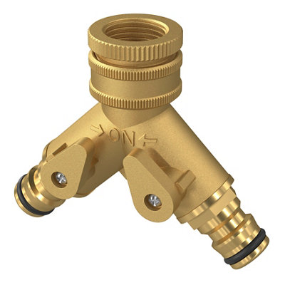 Verve Goodhome 2-Way Hose Pipe Connector