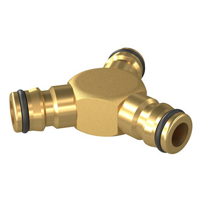 Verve Goodhome Round Triple Hose Pipe Connector